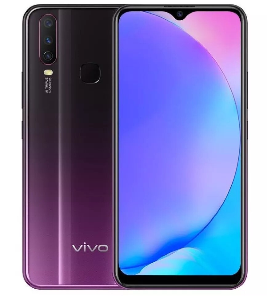Original VIVO Y17 4G 13.0MP Dual SIM 8GB RAM 256GB ROM 6.35” Android Phone