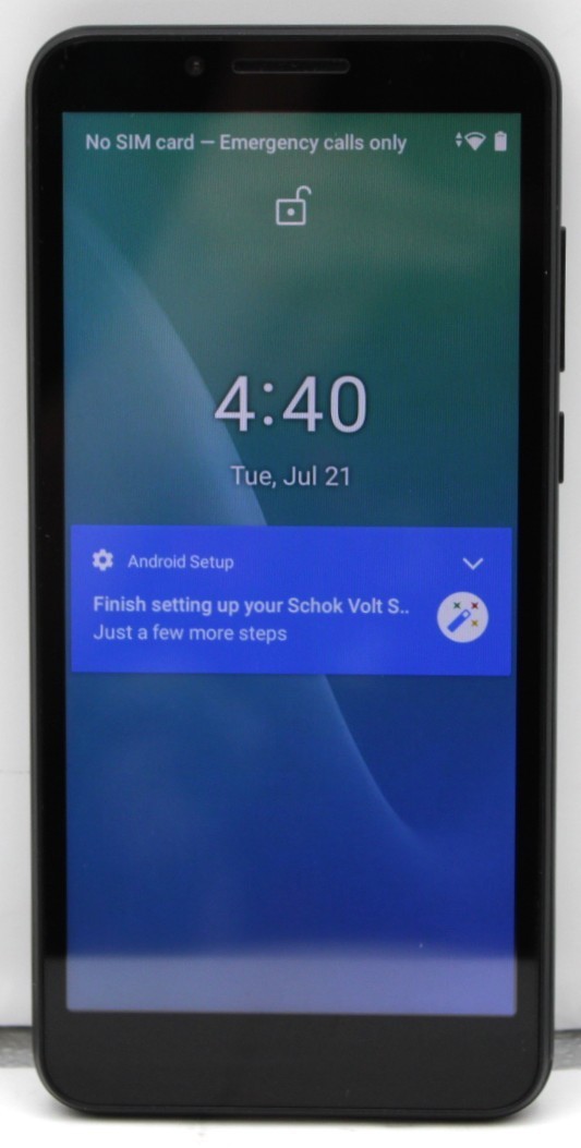 Schok Volt SV55 16GB Black AssuranceWireless UNLOCKED *USED/WIPED*