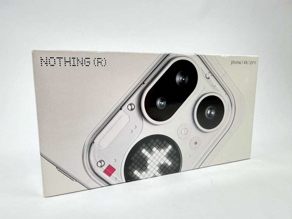 Nothing Phone 4a Pro 128GB Unlocked Smartphone Silver Dual SIM Open Box