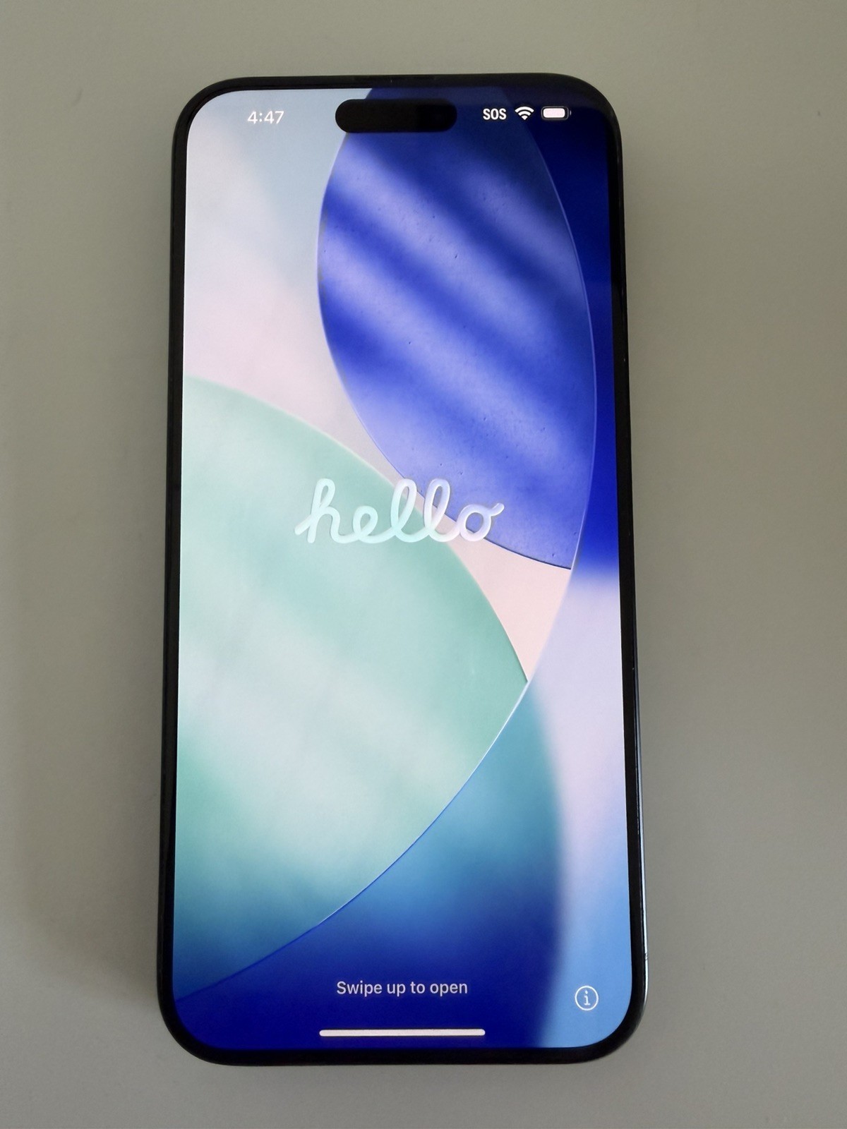 Apple iPhone 15 Pro Max – 256 GB – Blue Titanium (Unlocked) Good Condition