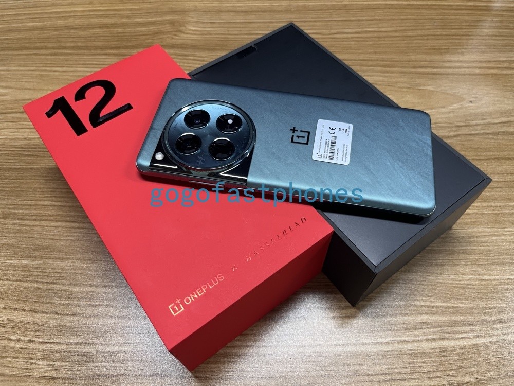 Unlocked OnePlus 12 Dual SIM 256/512GB/1TB 12/16/24GB RAM 6.82″ IP65 Smartphone
