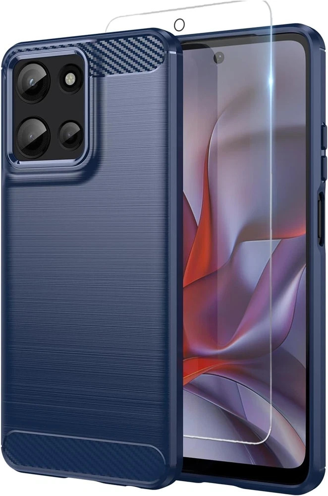 Moto G 2025/2026 Case: Shock-Absorption Flexible TPU Rubber Protective Cover