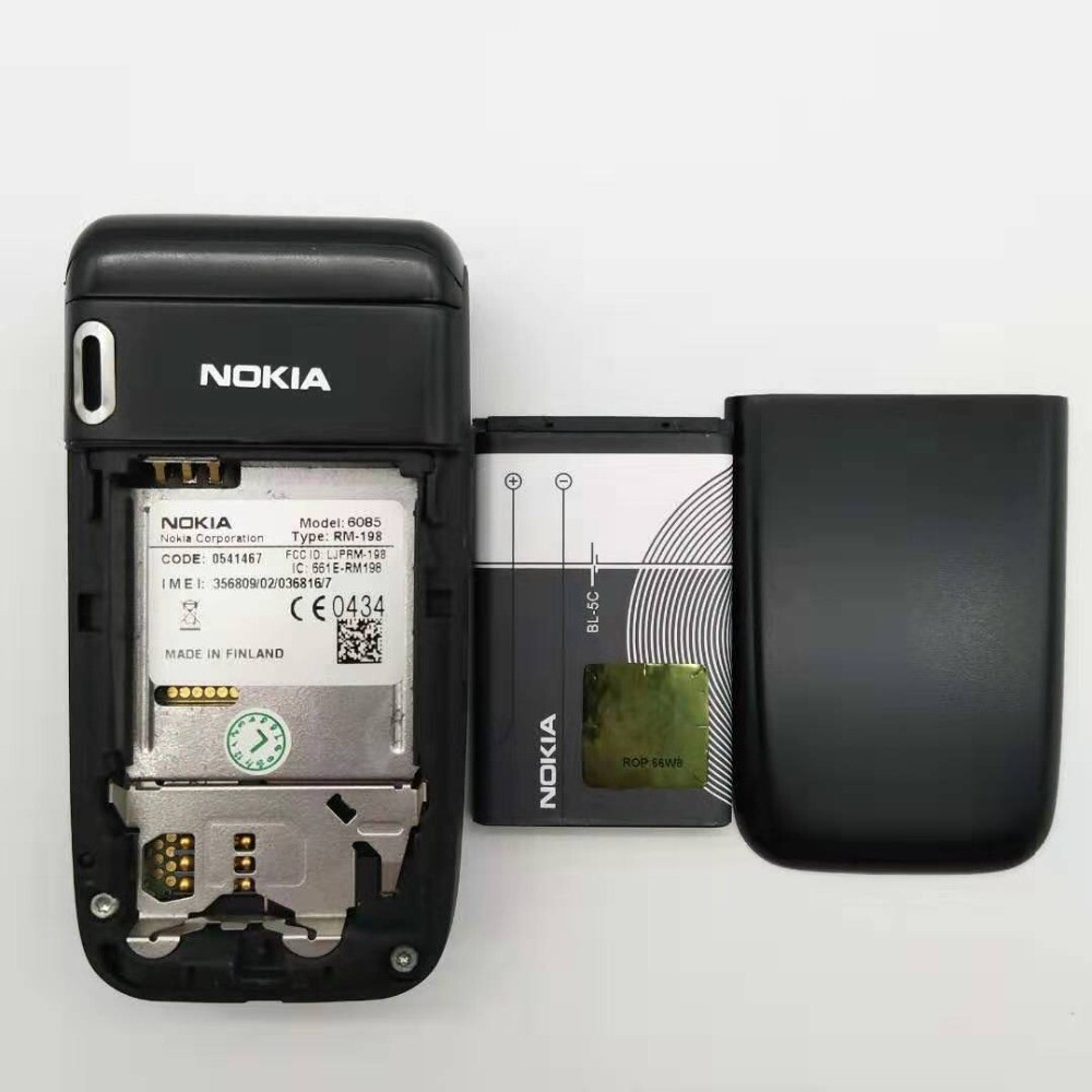 Nokia 6085 – Black (AT&T) Cellular Phone