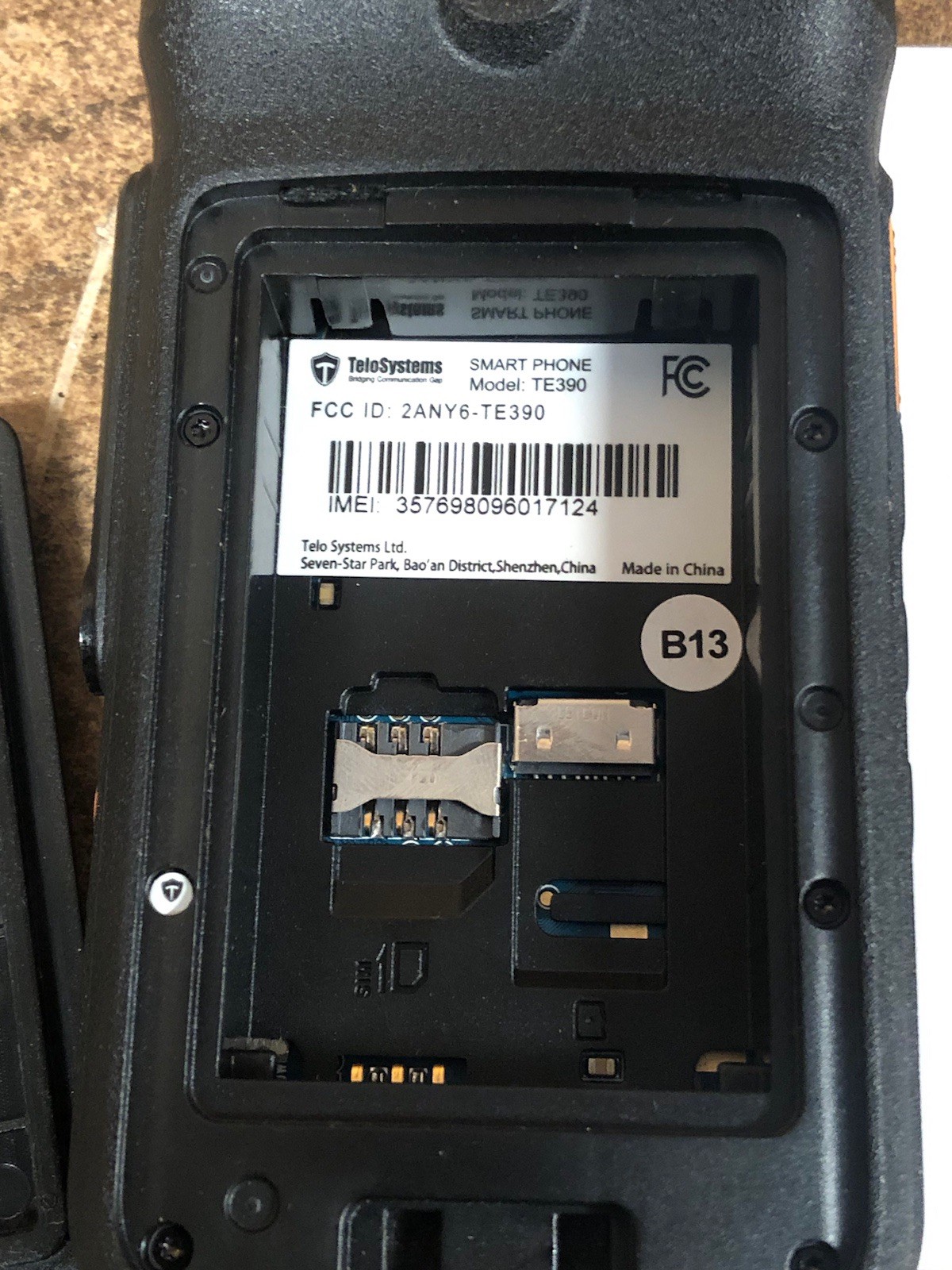 Genuine Telo TE390 Push To Talk Android Network Radio