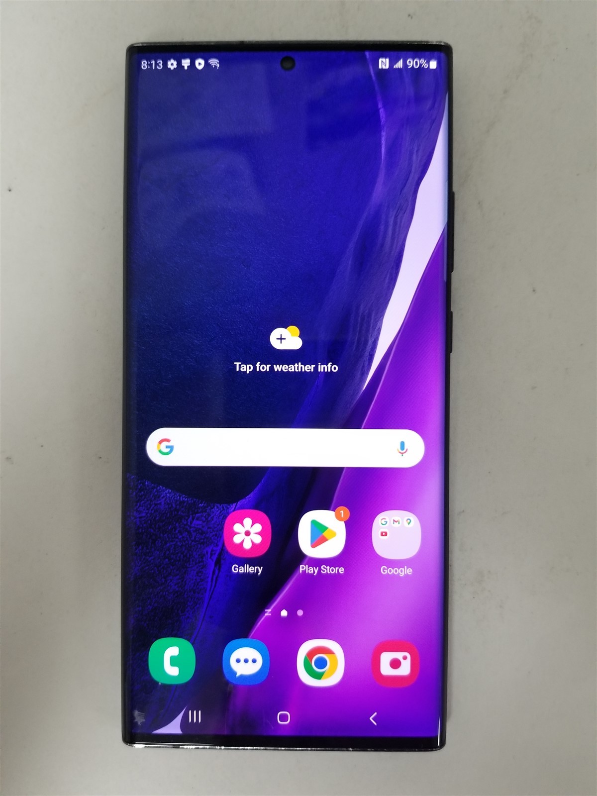Samsung Galaxy Note20 Ultra 5G 128GB Black SM-N986U (AT&T) Discounted zW2925