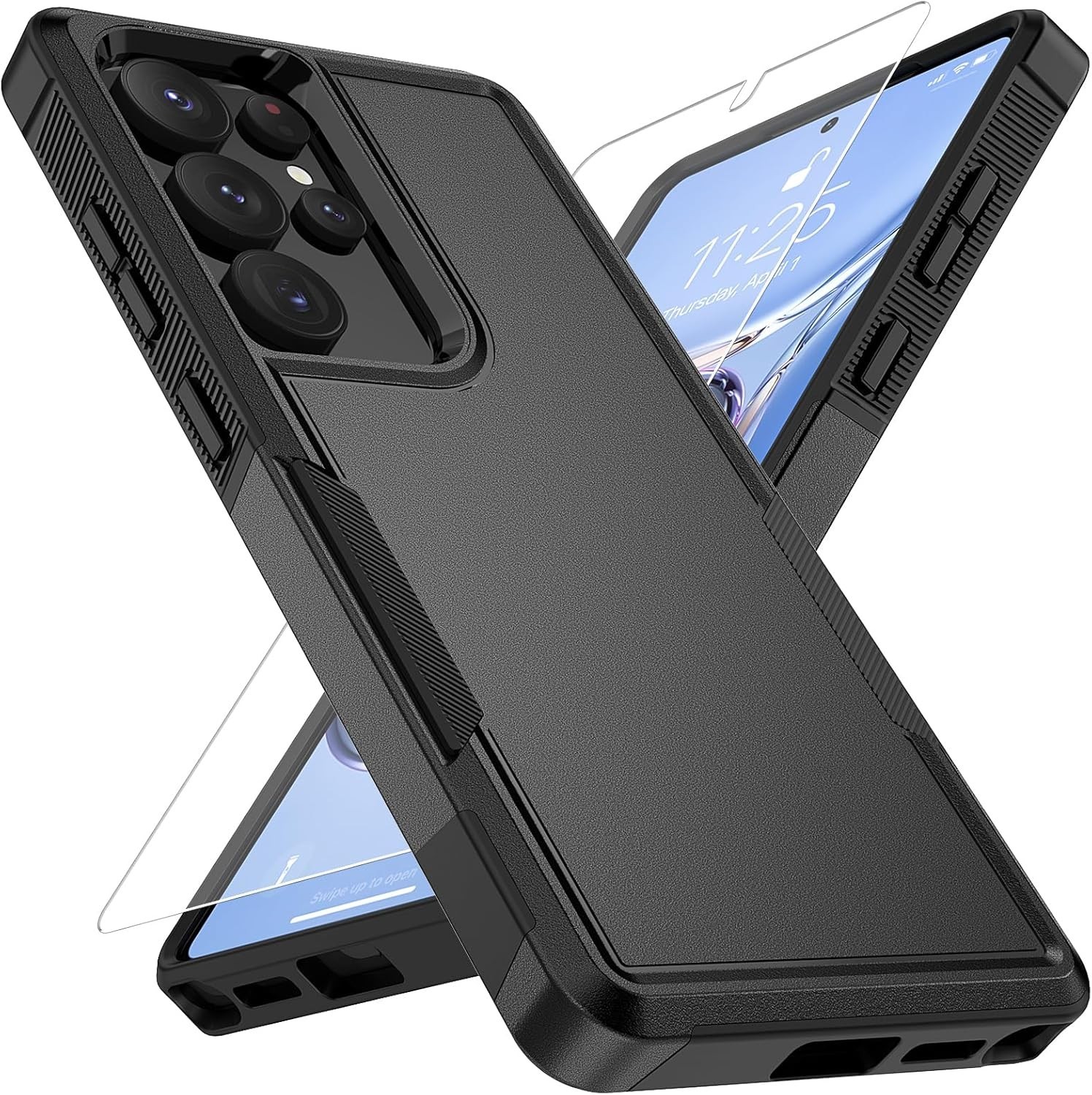 For Samsung Galaxy S25 Ultra Case Military-Grade Shockproof & Dual-Layer Cover