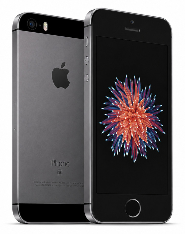 Apple iPhone SE 1st Generation 32GB Unlocked – Space Gray – Good – Battery 80%+