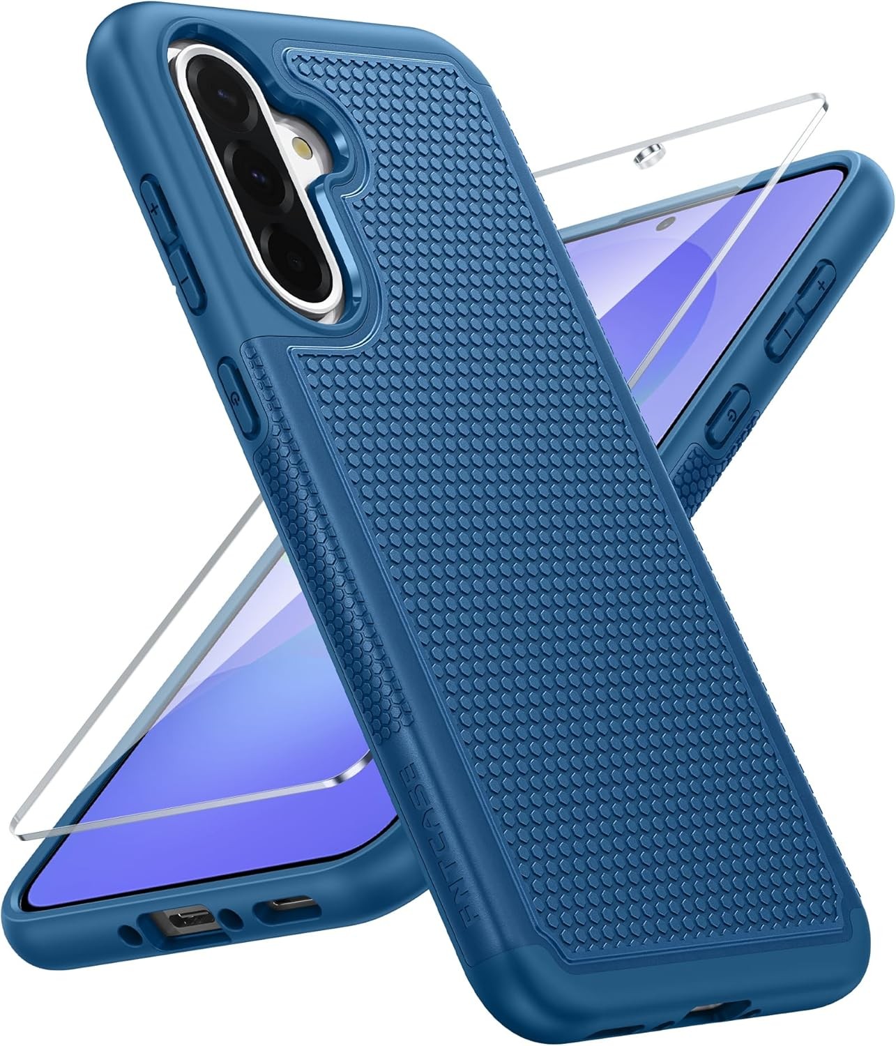 Galaxy A36-5G Phone Case – Military Grade Drop Protection, 14ft Drop Tested, Blu
