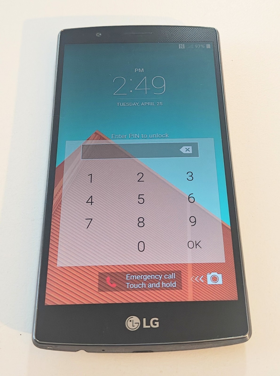 LG G4 H810 Cellphone (Blue 32GB 3GB) AT&T – Password Locked