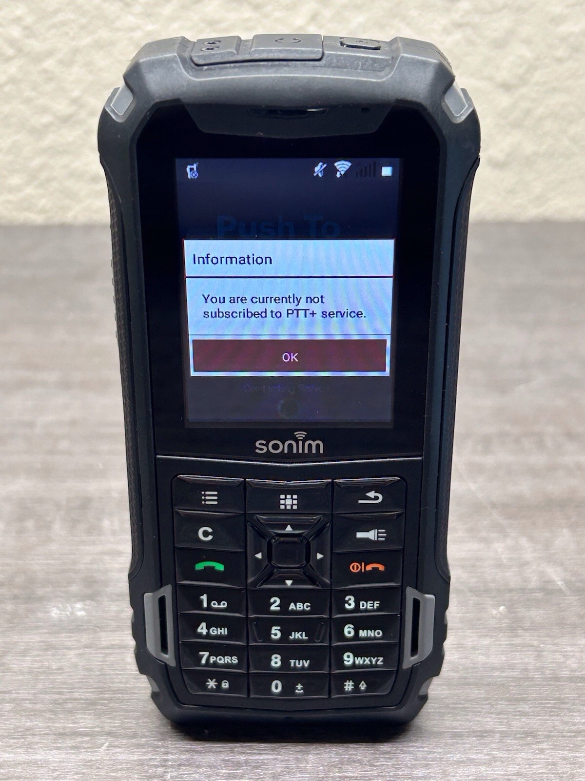 *5* Sonim XP5 XP5700-Verizon Rugged PTT Cell Phone Power Tested/ Unlock #D739