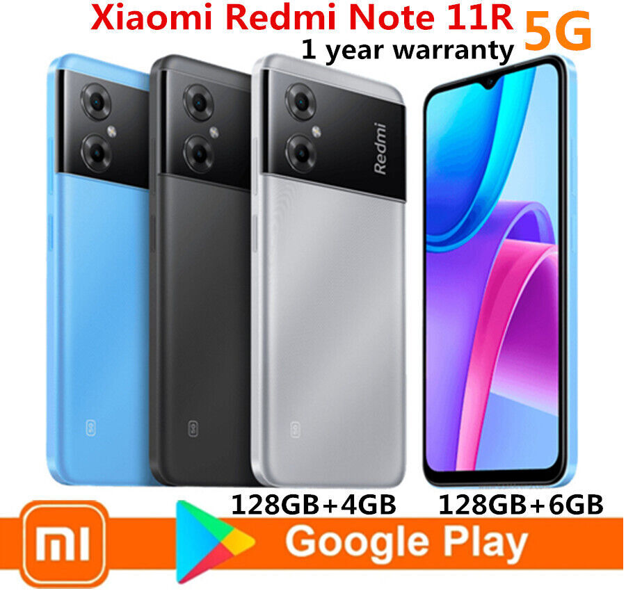 Xiaomi Redmi Note 11R 5G 128GB 5G Unlocked Android Global Smartphone New Sealed