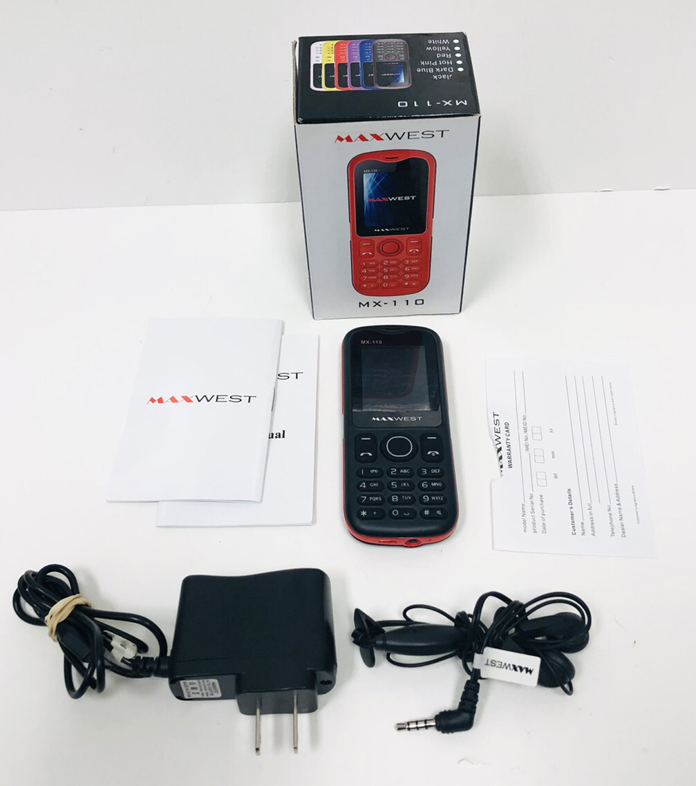 MaxWest MX-110 – Black Dual SIM Smartphone READ!