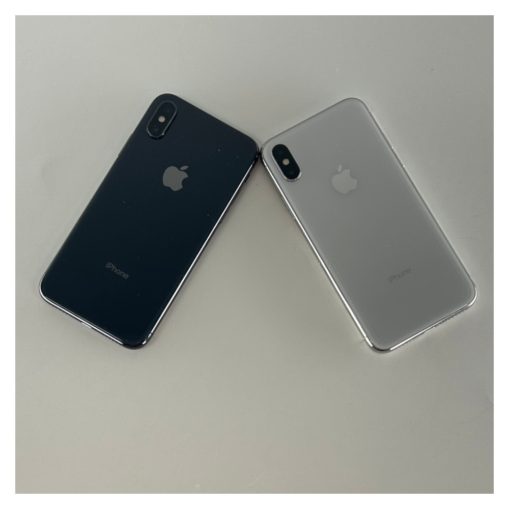 Apple iPhone X Gray Silver – At&t Fully Unlocked Face ID – 64GB/256GB