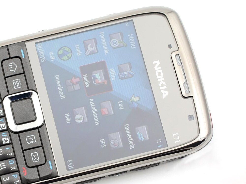 Original Nokia E Series E71 Unlocked QWERTY Keypad 3G WIFI MP3 3.15MP CellPhone