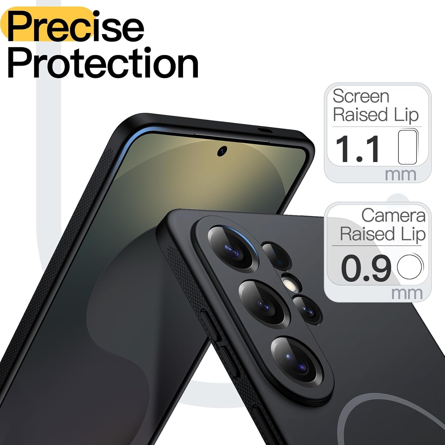for Samsung Galaxy S26 Ultra Slim Case Anti-Slip Grip & Camera Lens Protecor