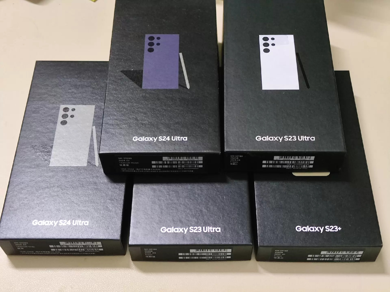 Factory NEW Samsung Galaxy S24 Ultra/S23 Ultra/S22 Ultra/S23+/S22+/S22 Unlocked