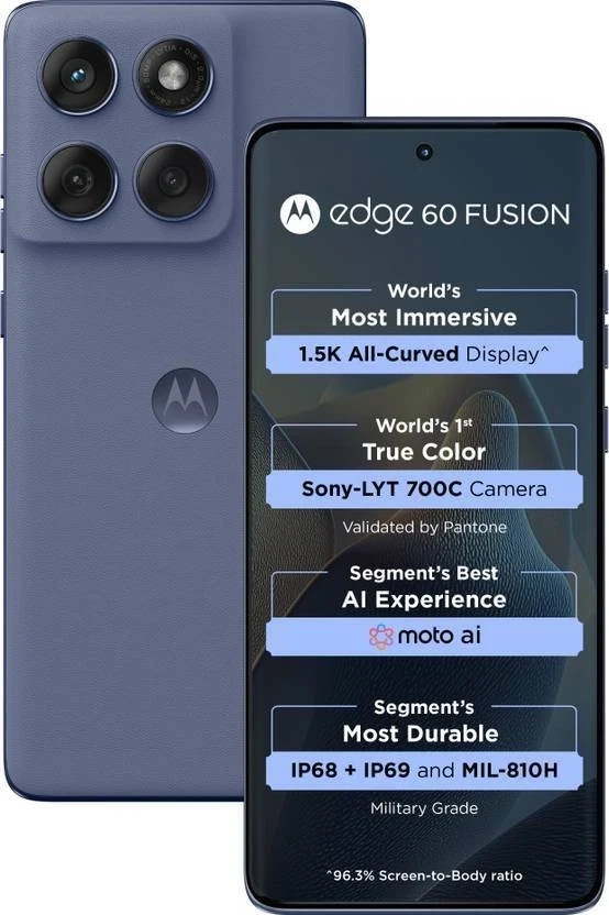 Motorola Edge 60 Fusion 5G (Slipstream 256GB 12GB RAM) OPEN BOX USA STOCK