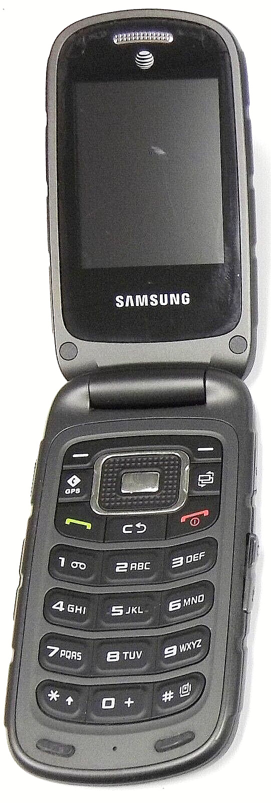 Samsung Rugby 3 III SGH-A997 – Gray and Black ( AT&T ) Flip Phone – Bundled