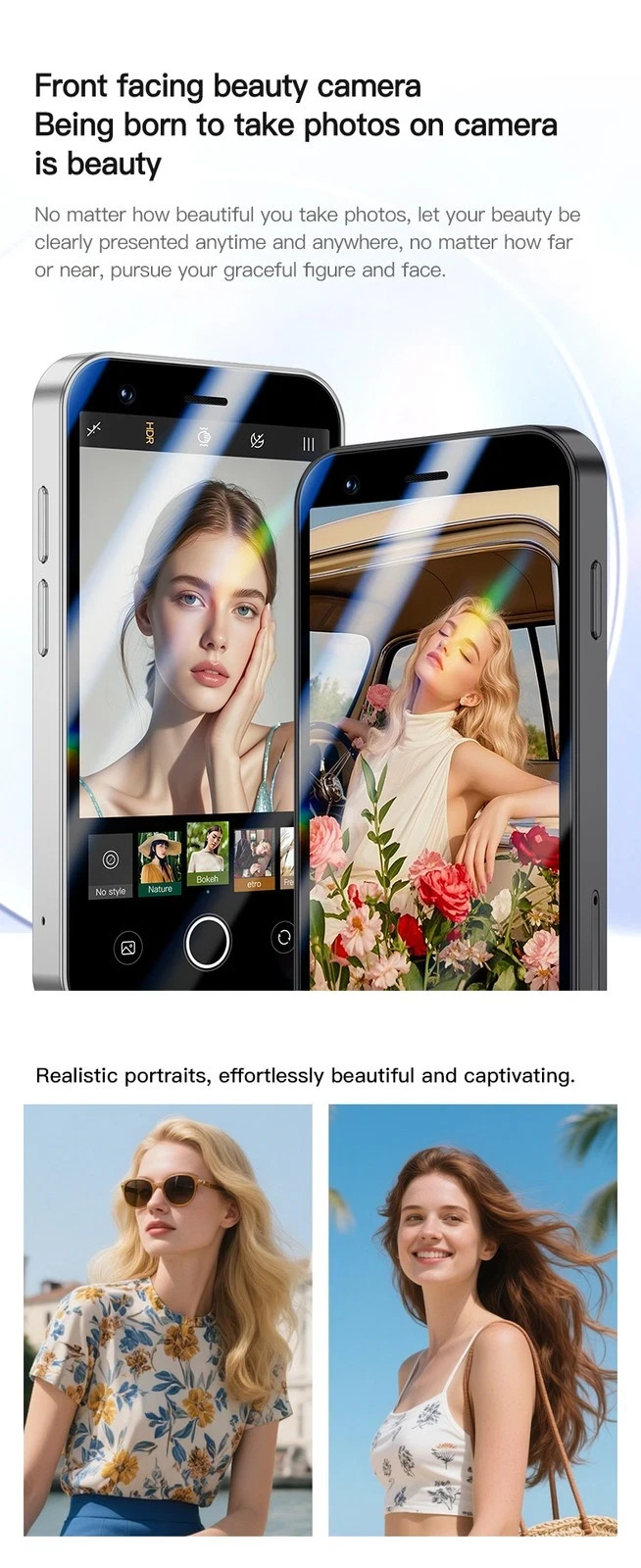 Global Unlocked Mini HD 4.0″ 4G Network Smart phones GSM 16GB Android Cell Phone