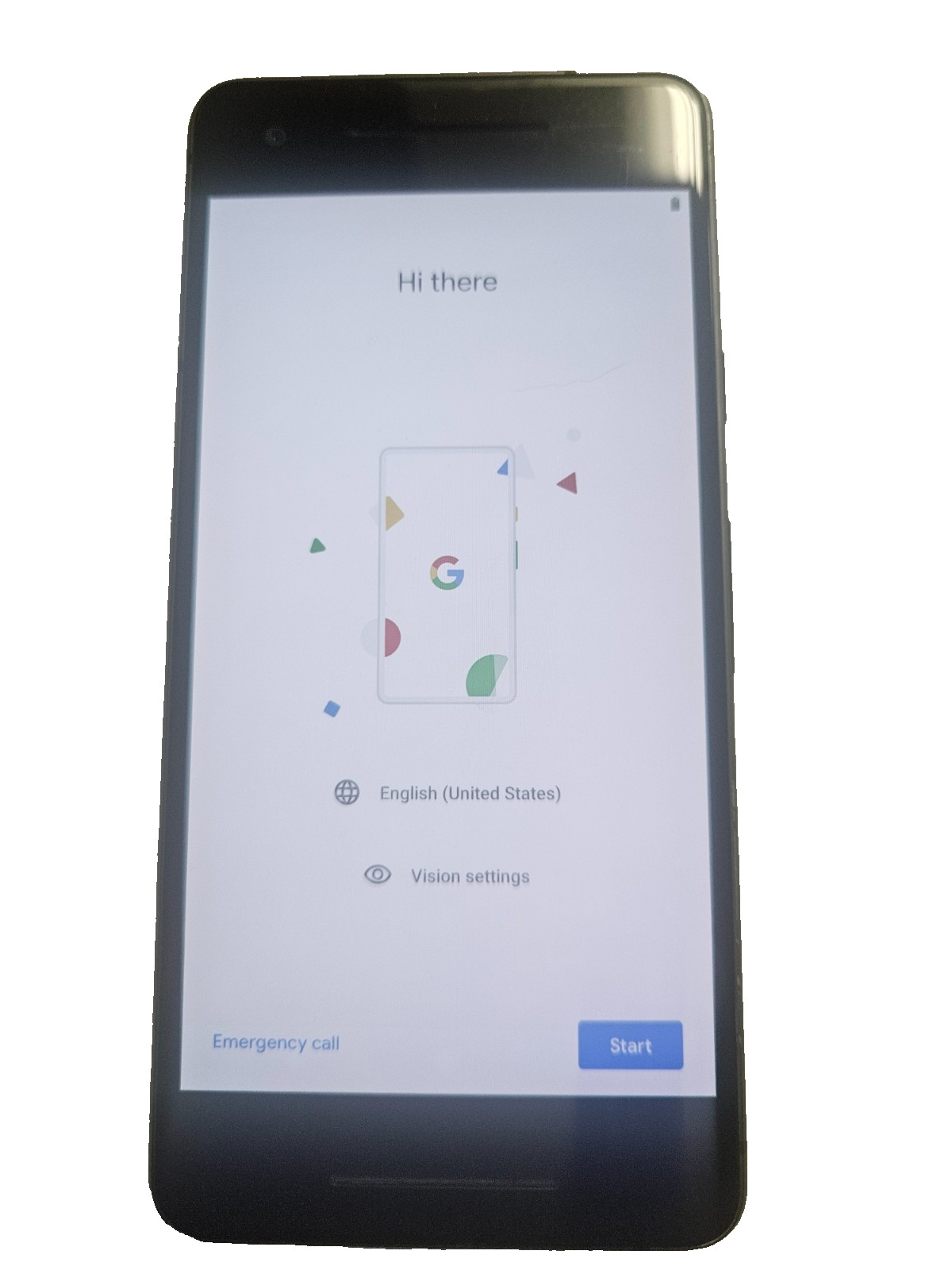 Google Pixel 2 DUAL G011A 64GB Wi-Fi – Black *No AC/SIM* w/Battery (Grade C)