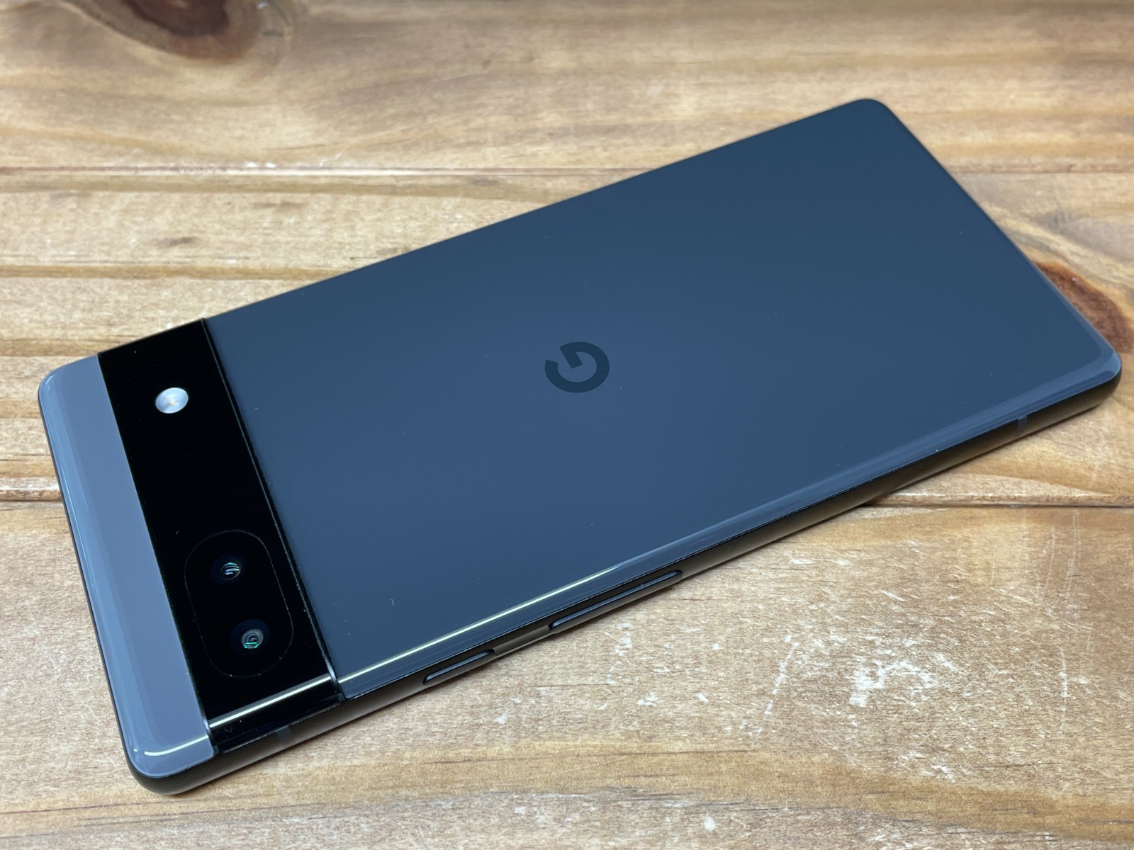 Google Pixel 6a – 128 GB – Charcoal (Factory Unlocked) Great Cond – 99% Bat.