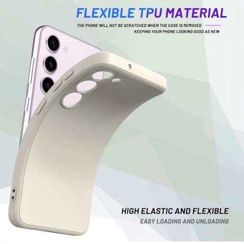 for Samsung Galaxy S26 Plus Case White – Scratch Resistant Slim Thin Phone Cover