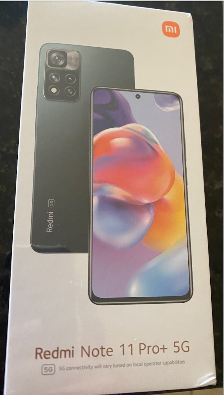 Xiaomi Redmi Note 11 pro 5G 256GB 6 GB RAM(FACTORY UNLOCKED) (Global) 6.67″