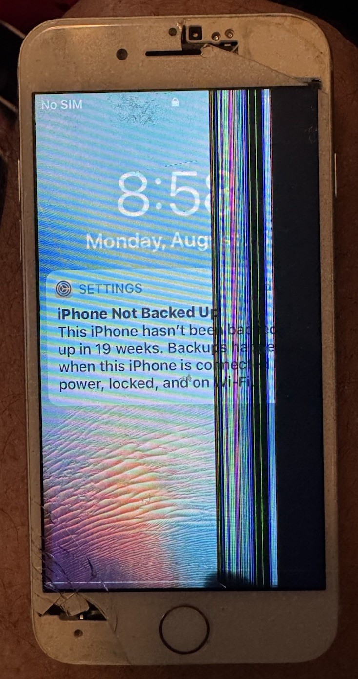 [BROKEN] Apple iPhone 7 A1778 32GB Silver (AT&T) Issues