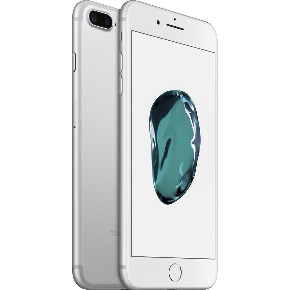 Apple iPhone 7 Plus Silver 12 MP Dual Rear Cameras 5.5 in Screen Quad Core