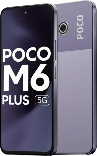 POCO M6 Plus 5G Factory Unlocked Dual SIM GLOBAL 6GB RAM 128GB STORAGE-Lavender