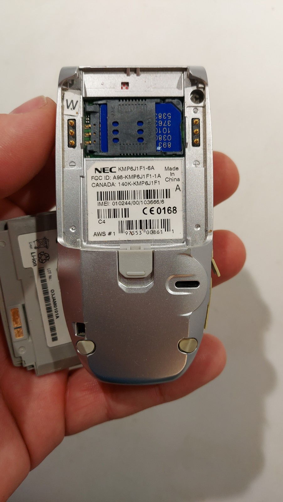 917.NEC 525 – Very Rare – For Collectors – Locked ATT Wireless