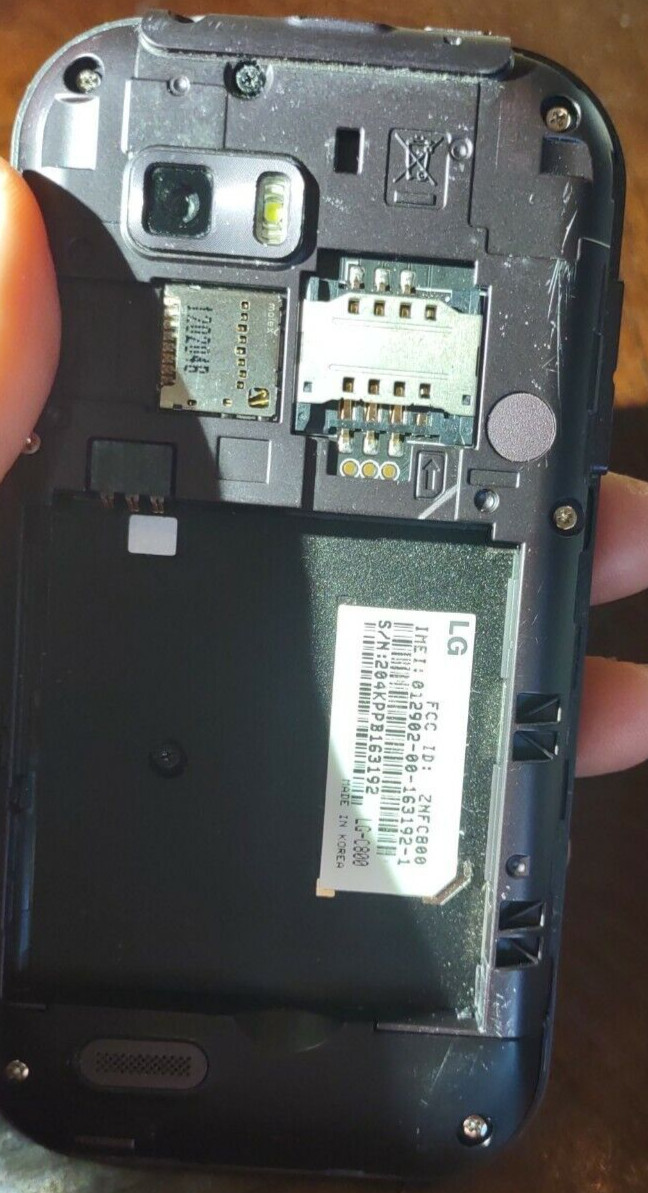 LG Cell Phone used