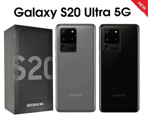 NEW Sealed Samsung Galaxy S20 Ultra 5G SM-G988U1 128GB 12GB Factory Unlocked USA