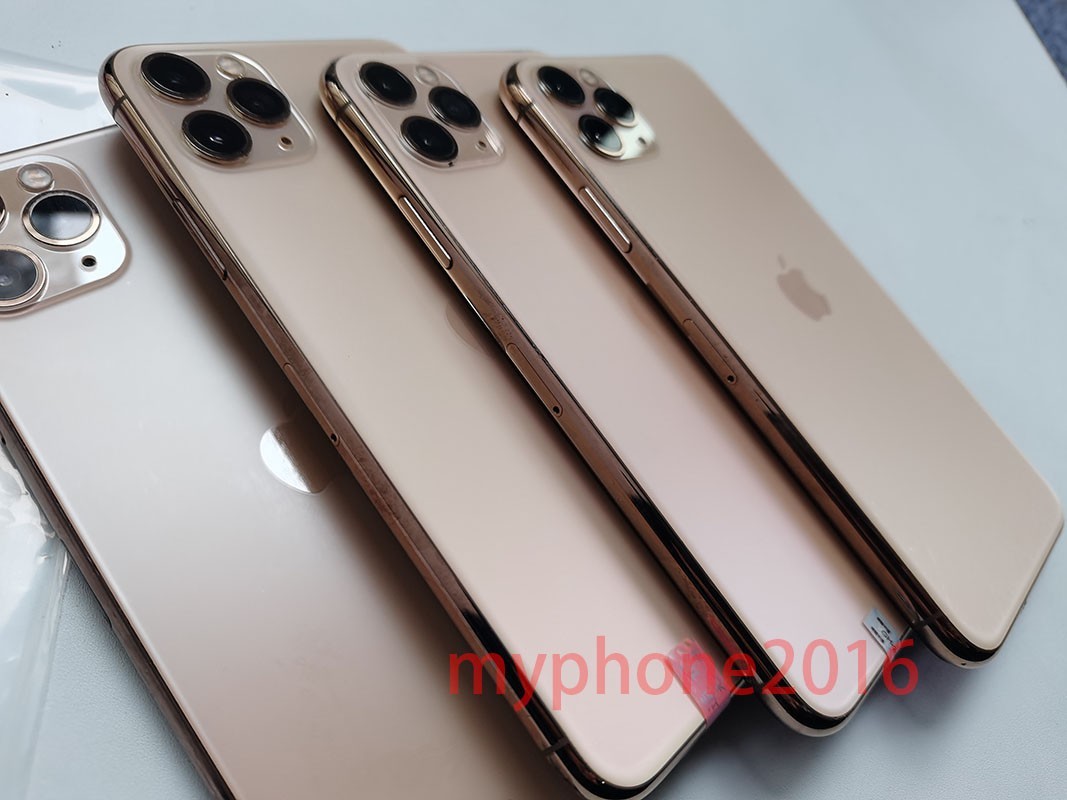 Apple iPhone 11 Pro Max (Unlocked) 64/256/512GB – Matte Gold – Smartphone
