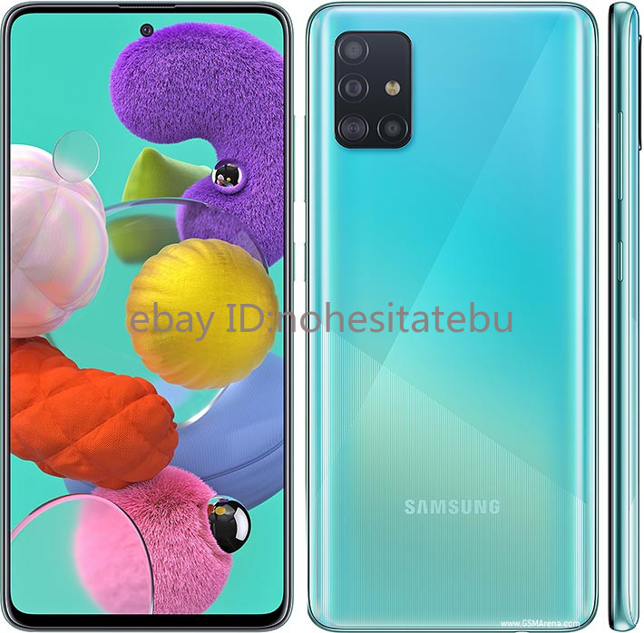Samsung Galaxy A51 SM-A515U A515F/DS 128GB+4GB Factory Unlocked Smartphone