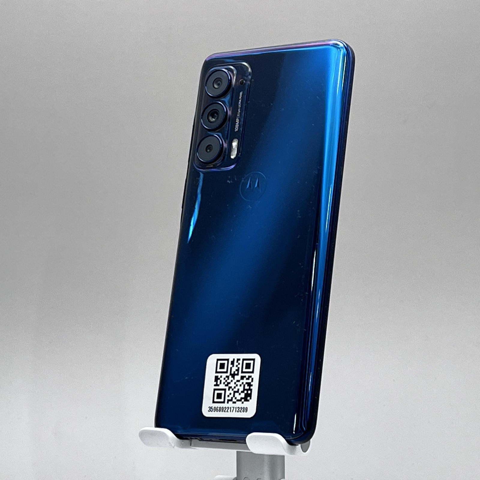 Motorola Moto Edge 2021 Verizon Unlocked 128GB Nebula Blue Smartphone Very good