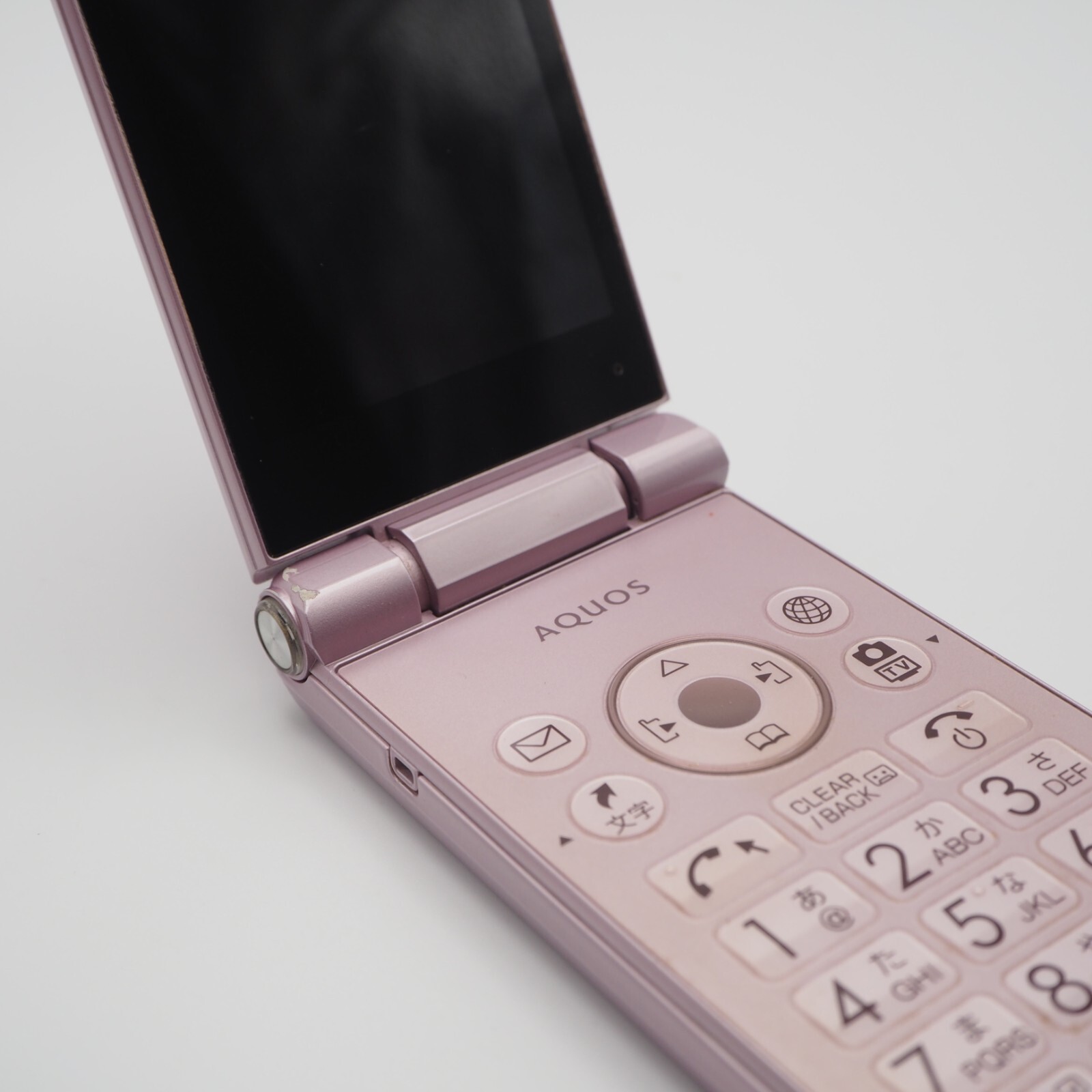 SHARP AQUOS KEITAI 2 601SH 602SH PINK SoftBank 4G Android Flip Phone Unlocked
