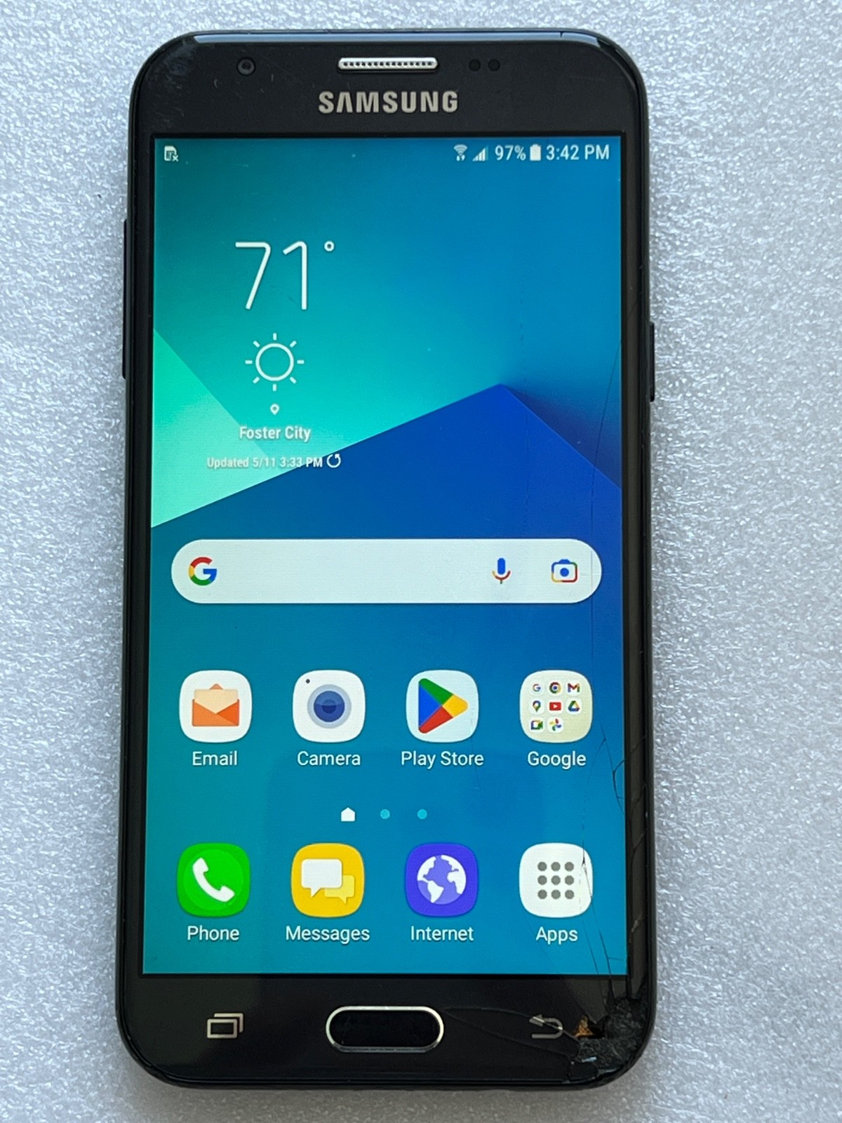 Samsung Galaxy J3 Prime 16GB SM-J327T (T-Mobile) – Screen Issue – READ