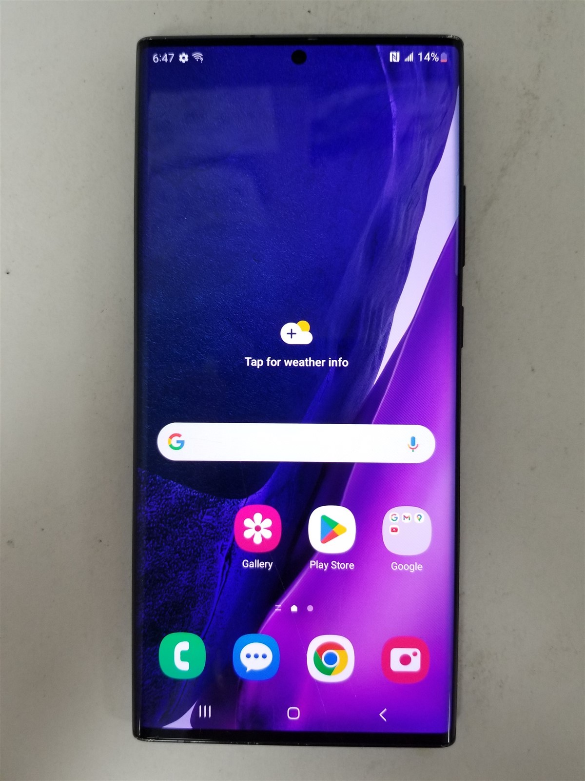 Samsung Galaxy Note20 Ultra 5G 128GB Black SM-N986U (AT&T) Discounted zW3229
