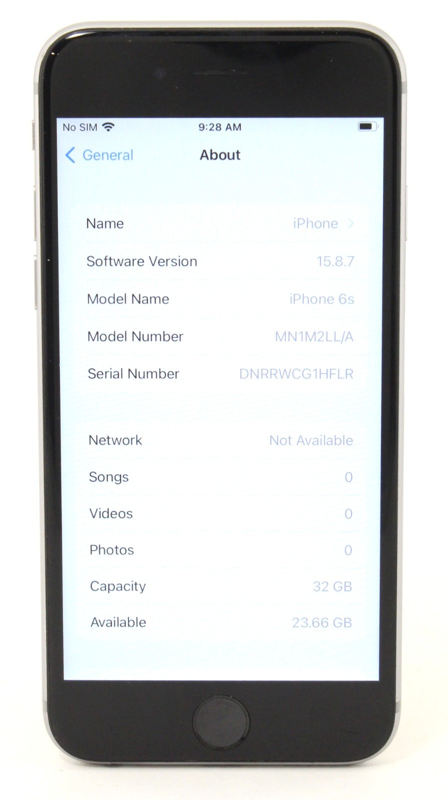 Apple iPhone 6S A1688 4.7″ 32GB Verizon Unlocked Space Gray Smartphone; 6179972