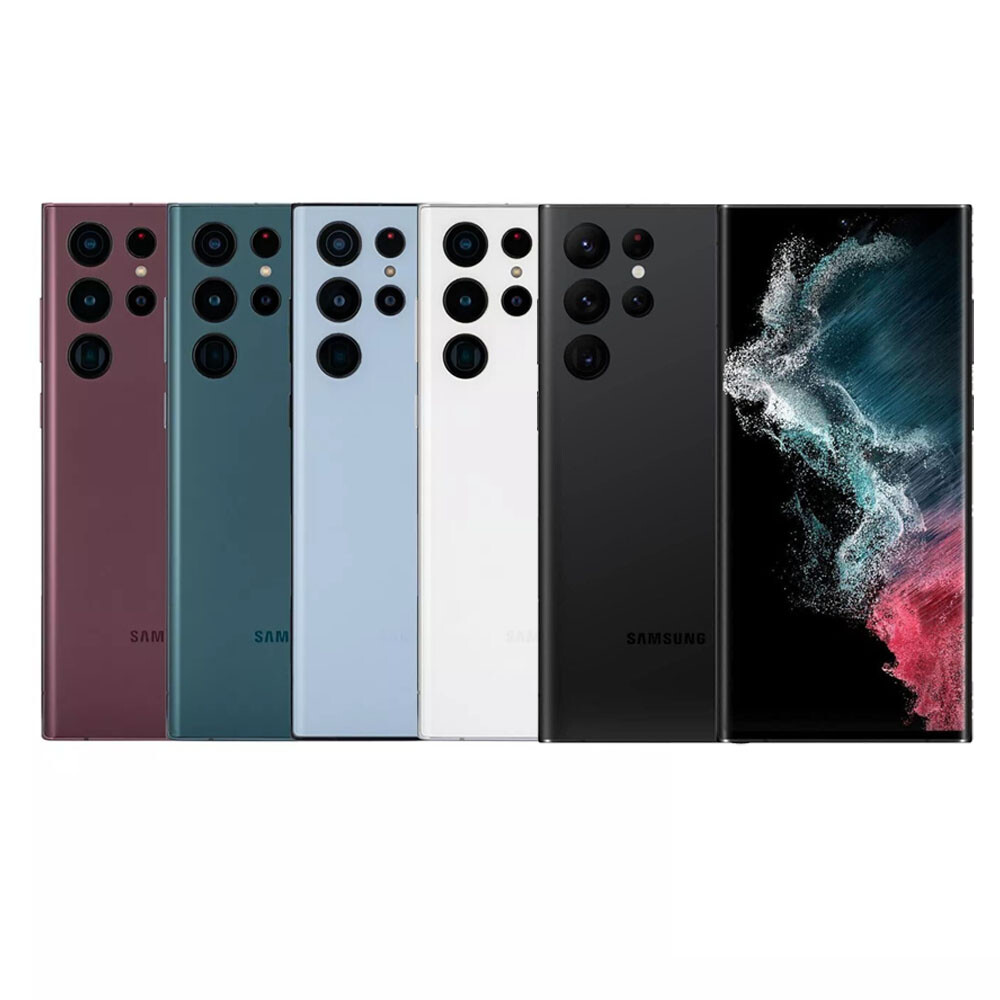 NEW Samsung Galaxy S22 Ultra S908U 128GB/256GB/512GB Factory Unlocked Smartphone