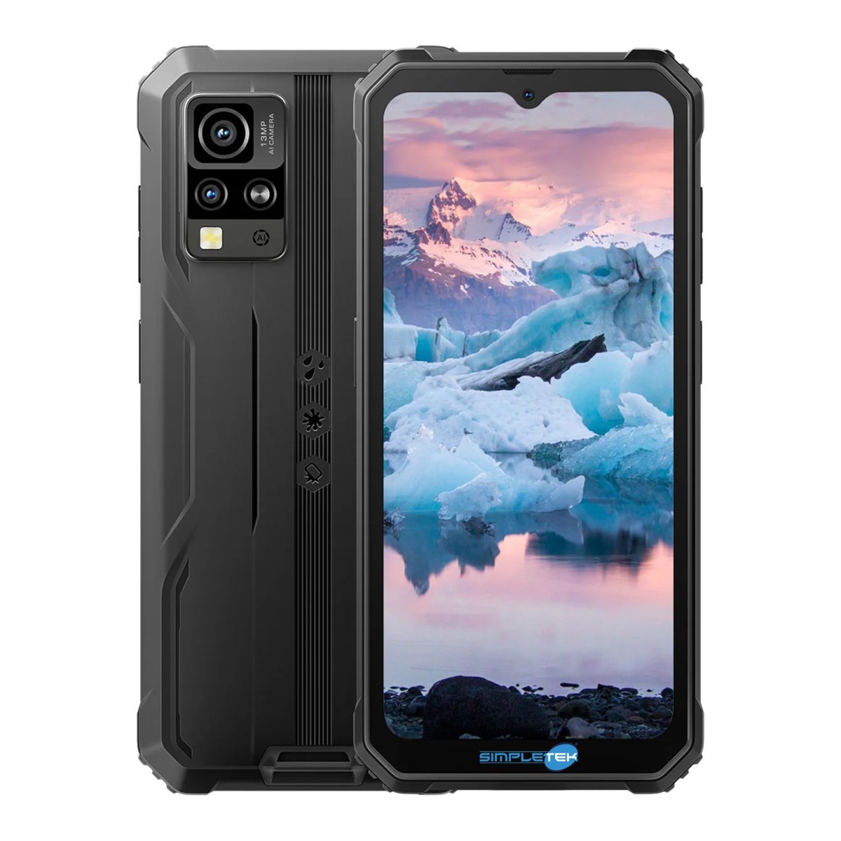 Rugged Professional 128gb Rom 4+8gb Ram Boost Smartphone Battery 5180mah_