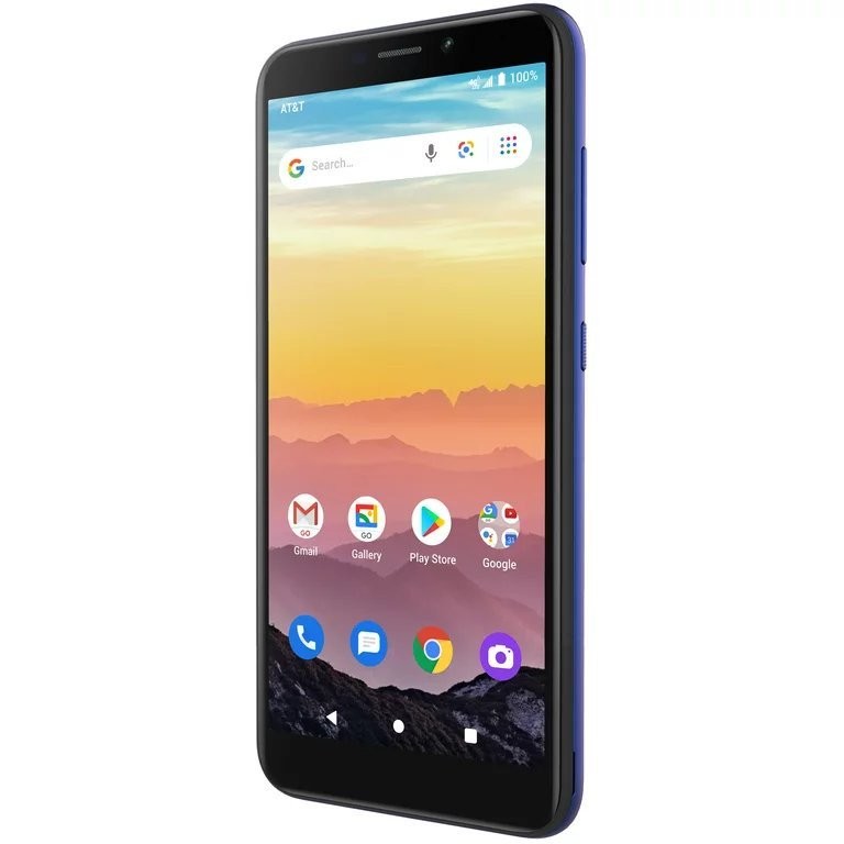 AT&T Calypso, 16GB, Chameleon Blue – Prepaid Smartphone