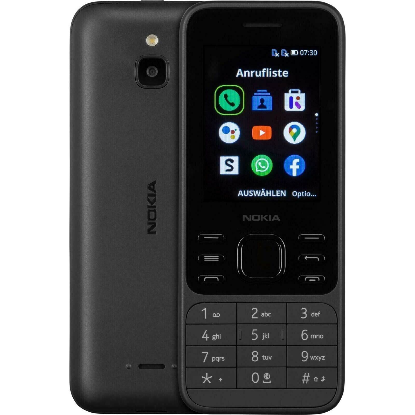 Nokia 6300 4G LTE Dual SIM WIFI Radio 2MP 4GB 512MB RAM Mobile Phone 0.3″