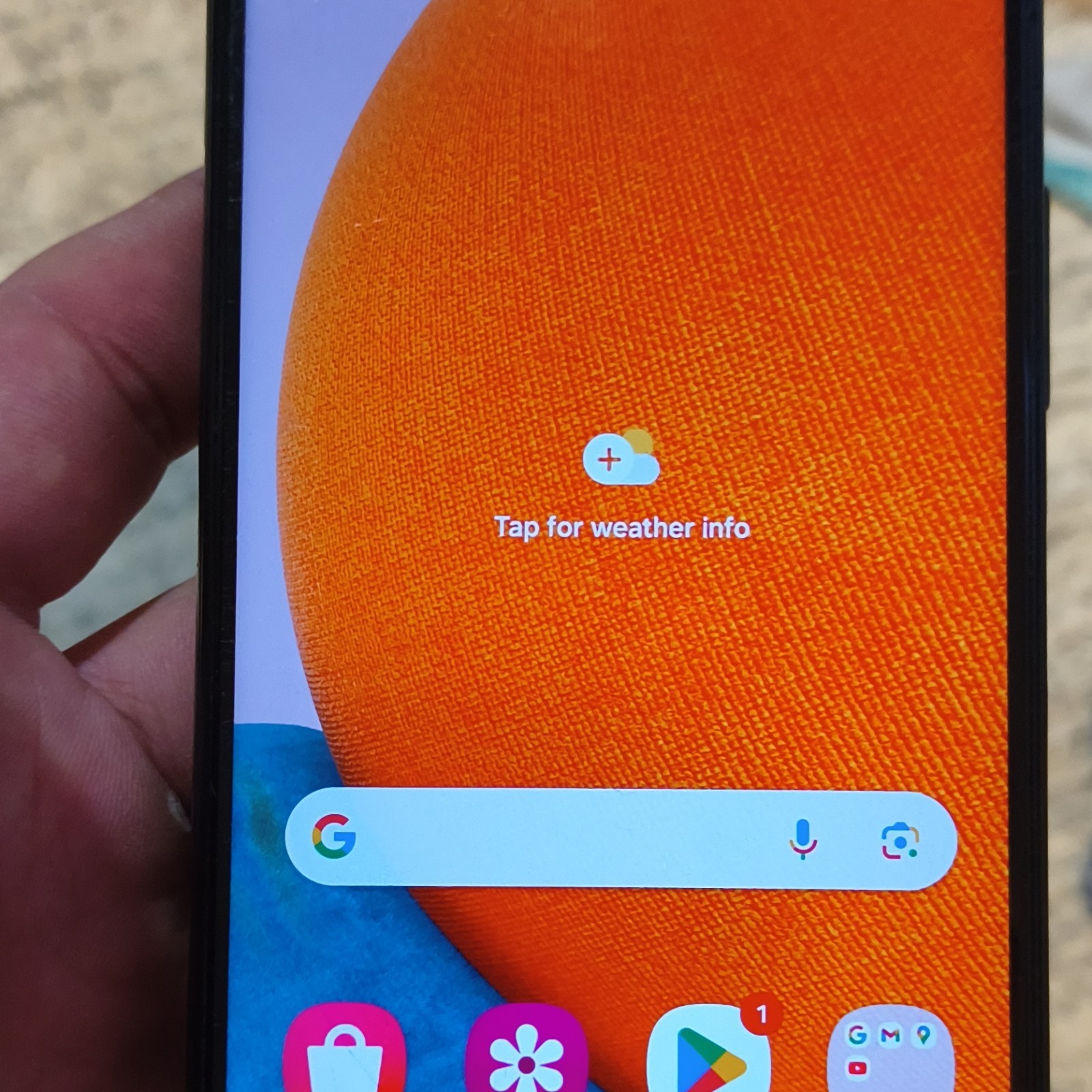 Samsung Galaxy A23 5G UW SM-A236V Black Android Smartphone corner screen crack