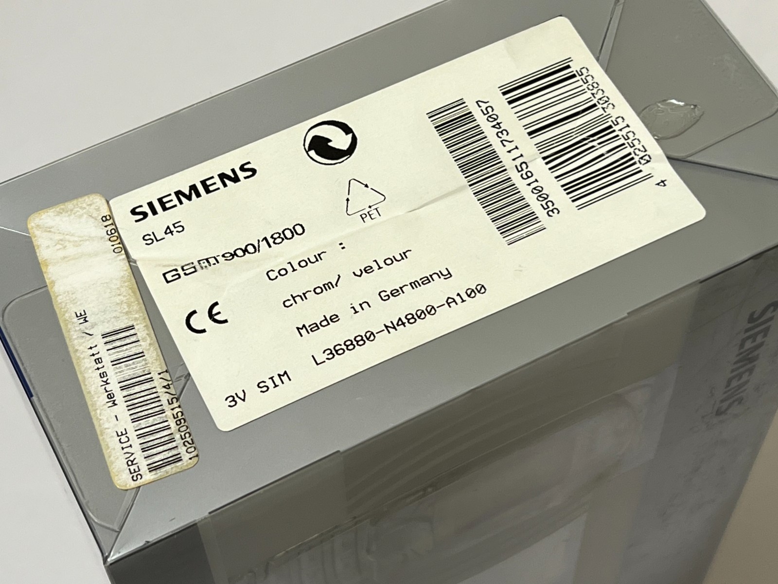 Ultra Rare Siemens SL45 Rare Full Box Set – Unlocked – Retro Phone