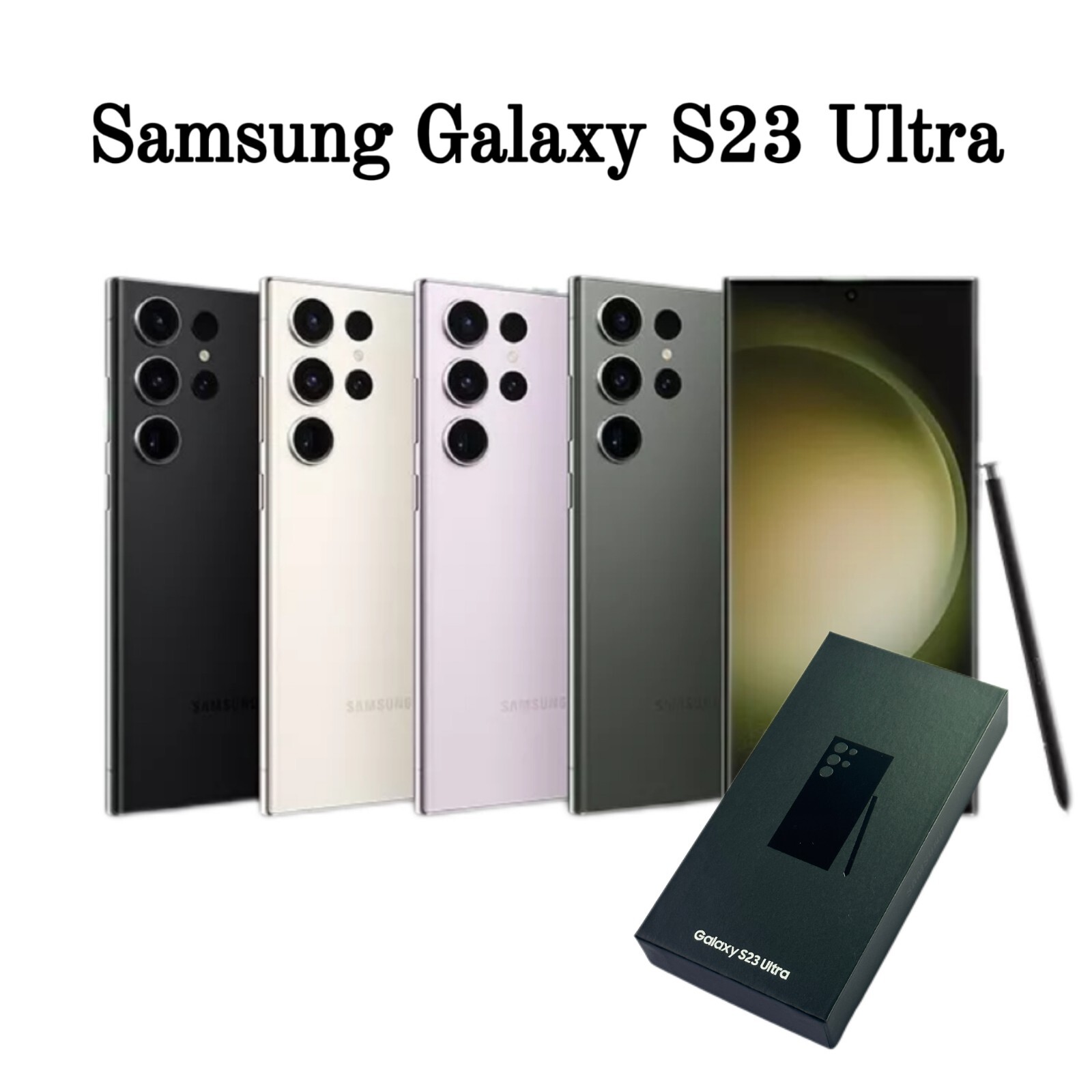 NEW SEALED Samsung Galaxy S23 Ultra 5G SM-S918U1 512GB+12GB Factory Unlocked