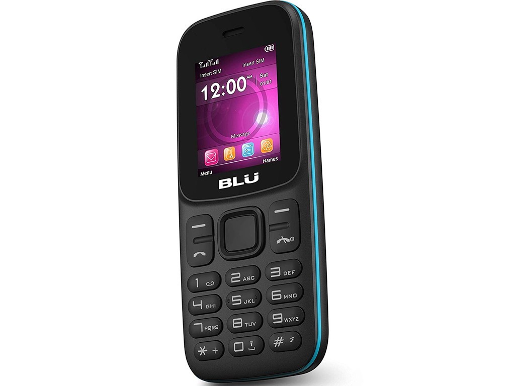 BLU Z5 Z210 1.8″ 2G Cell Phone 32MB VGA GSM Unlocked Dual SIM Black