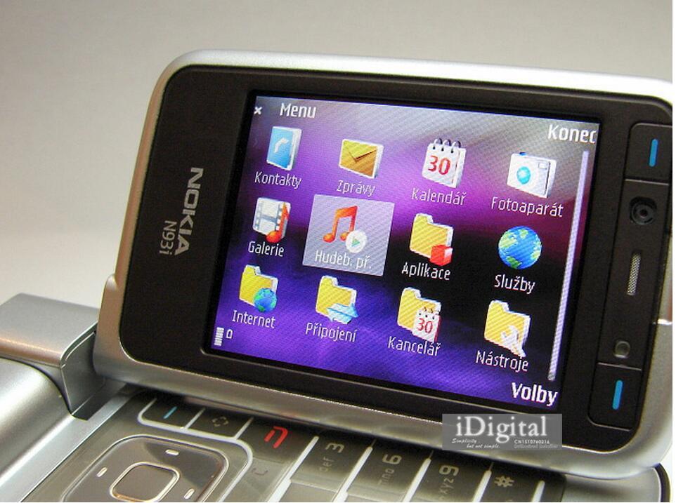 Nokia N93i 3G Original WIFI Unlocked Rotatable keyboard Bluetooth Cellphone
