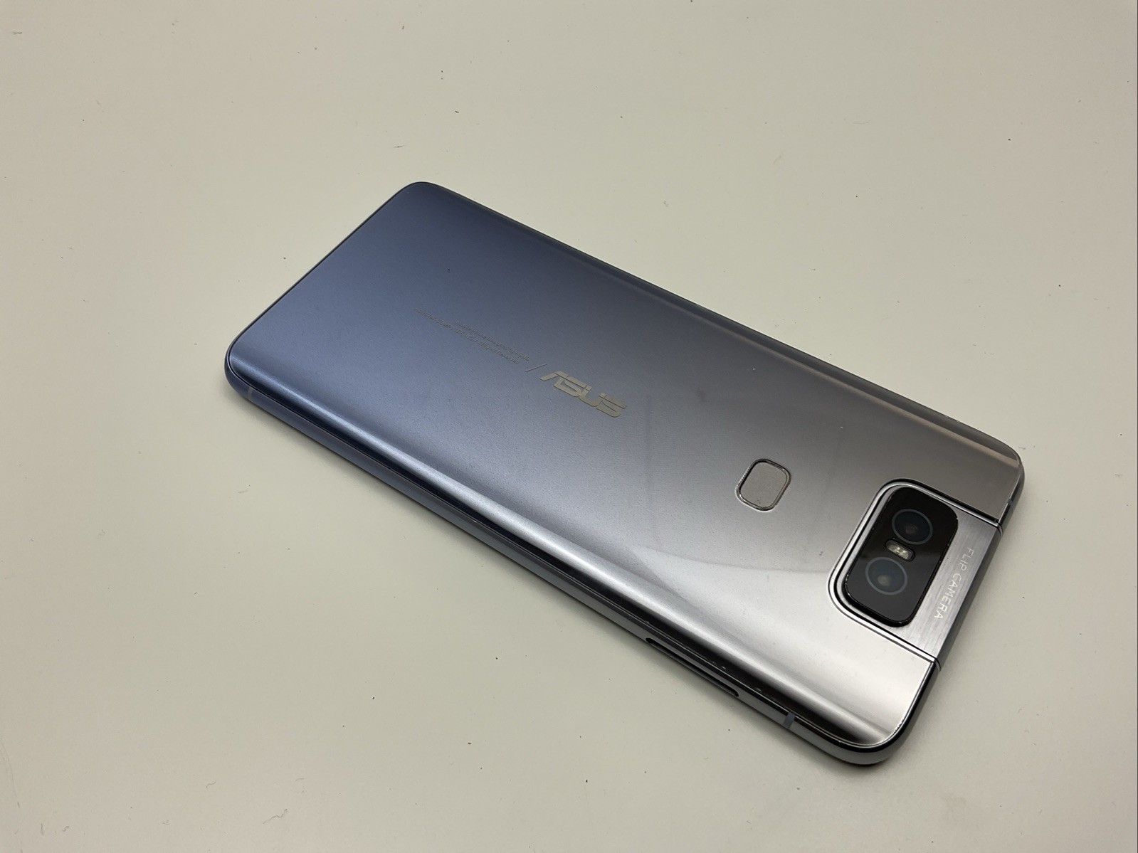 Asus Zenfone 6 128GB Flip Camera Smartphone Silver FOR PARTS